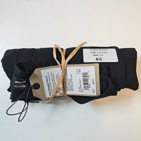 NWT prAna Halle II Straight Pant II - Women's  Size 0-SH  NNC1-C #6 - Picture 8 of 8